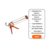 APLICADOR DE SILICONE 9-2 HASTES - AJAX - comprar online