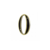 NUMERO 0 PRETO COM DOURADO - EMAVE