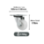 RODIZIO GIRATORIO NYLON GL 612 NT 170KG - SCHIOPPA na internet