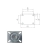 RODIZIO INOX GIRATORIO COM FREIO GL 612 NTEG 170 KG - SCHIOPPA - Rodizios e material de contrução - Stech Produtos