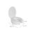 ASSENTO SANITÁRIO ELEVADO COM TAMPA E TRAVA 13CM ASTRA - ASTRA - comprar online