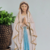 IMAGEM NOSSA SENHORA DE LOURDES 20CM RESINA IMPORTADA