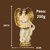 IMAGEM ANJO DA GUARDA EM RESINA 20CM ANJO PROTEÇÃO CRIANÇAS - comprar online