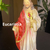 IMAGEM SAGRADO CORAÇÃO DE JESUS EUCARÍSTICO 20CM EM RESINA