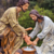 IMAGEM JESUS LAVA PÉS COM PEDRO 30CM EM RESINA LAVA PÉS