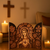 CAPELA ORATÓRIO ALTAR RELIGIOSO SAGRADO CORAÇÃO MARIA 16CM - loja online