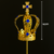 COROA PARA IMAGEM DE NOSSA SENHORA NUMERO 4 FOLHEADA A OURO na internet