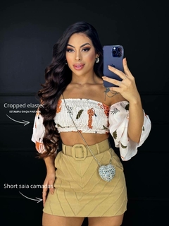 CROPPED ELASTEC ESTAMPAS EXCLUSIVAS na internet