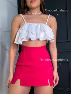 Short Saia Fendinha Favorito - LA BOUTIQUE AV