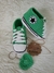 Tênis de bebê modelo all star em crochê - loja online