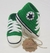 Tênis de bebê modelo all star em crochê