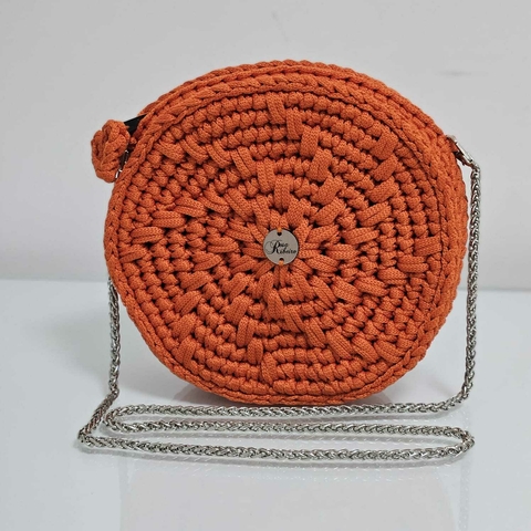 Bolsa redonda laranja
