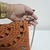 Bolsa Giovanna terracota - Crochê da Rosa