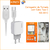 Carregador Completo Tipo c Rápido 2.4 2 usb kd-301c