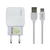 Carregador Completo Tipo c Rápido 2.4 2 usb kd-301c na internet