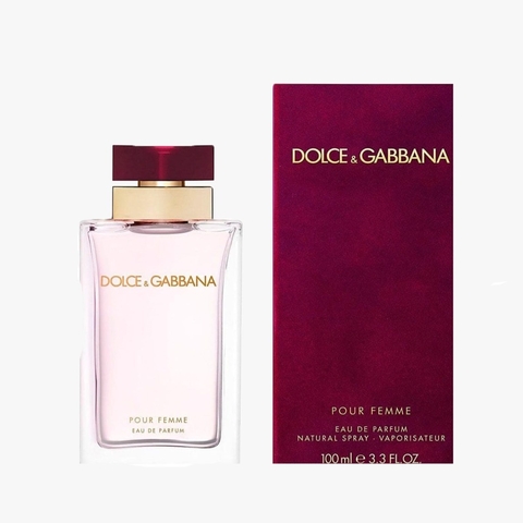 DOLCE & GABBANA POUR FEMME EAU DE PARFUM FEMININO 100ML