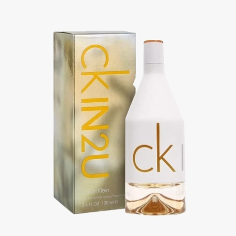 CKIN2U HER CALVIN KLEIN PERFUME FEMININO - EAU DE TOILETTE 150ML