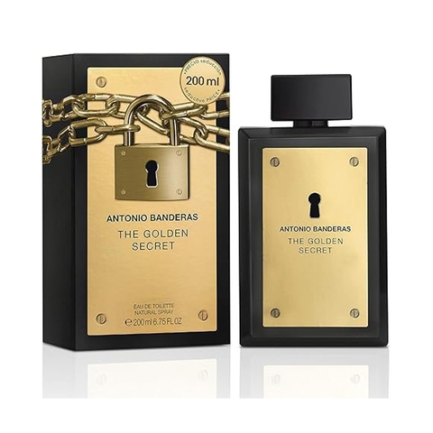 PERFUME ANTONIO BANDERAS THE GOLDEN SECRET MASCULINO EAU DE TOILETTE 100ML
