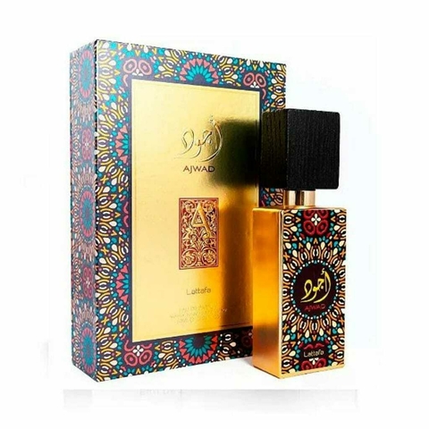 Ajwad Lattafa Perfume Árabe - Eau de Parfum (Ref. Olfativa Mancera) 60ML