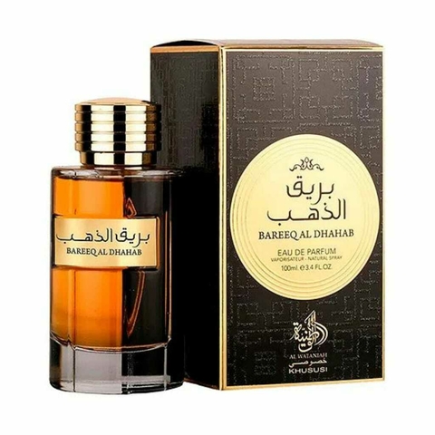 Bareeq Al Dhahab Al Wataniah Masculino - Eau de Parfum Árabe 100ML