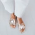 SANDALIA CARINE PLATA - Shelosophy Mayorista