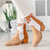 BOTA SORRENTO SUELA Y BEIGE - comprar online