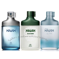 KAIAK MASCULINO EDT KIT x3 UNIDADES DE 100ML en internet