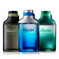 KAIAK MASCULINO EDT KIT x3 UNIDADES DE 100ML - comprar online