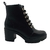 Bota Feminina Salto Coturno Tratorado Ramarim 23-56123 - comprar online