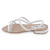 Sandália Rasteira Piccadilly Feminino Com Strass 590022 - Lis Magazine