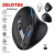 Mouse Vertical Ergonômico F-36A Zelotes Sem Fio com 2400 DPI - Leechineo Eletroeletrônicos LTDA