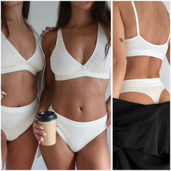 Conjunto nerea manteca $18.000