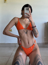 Bikini AMALFI naranja - efvo o transf $38.000