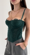 Corset kendall verde - efvo o transf $55.000
