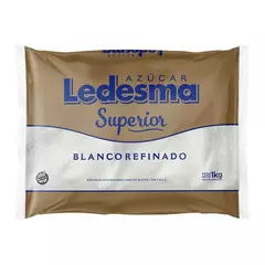 Azúcar Ledesma molida superior bolsa 1 kg.