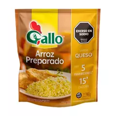 Arroz listo Gallo queso 240 g.