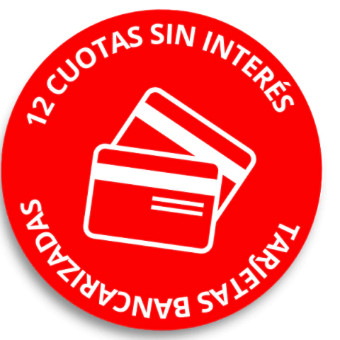 12 cuotas sin interés