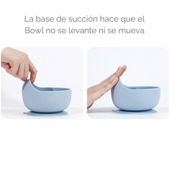 Imagen de Bowl de silicona con sopapa