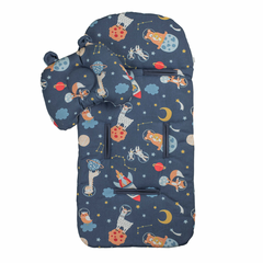 Colchón cubre cochecito + almohada bebé en internet