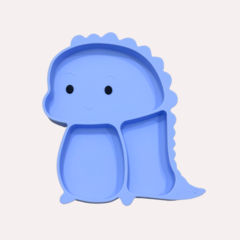 Plato Dinosaurio - Chufi Bebés Mayorista
