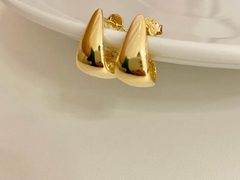 ARGOLA LISA FOLHEADO EM OURO 18k. - comprar online