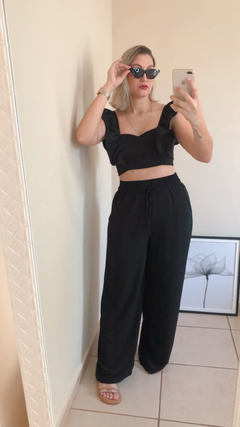 Calça Pantalona Eloá - comprar online