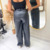 Calça Larissa wide leg na internet