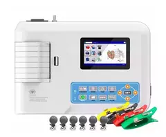 Electrocardiografo Portatil 3 Canales ECG 300G