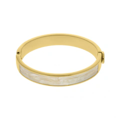 Bracelete Esmaltado Madrepérola