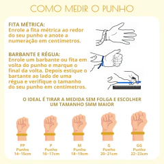 Pulseira Pedra Hematita 6mm - comprar online