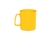 CANECA PLASTICA AMARELO