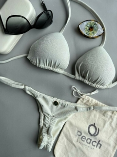 CONJUNTO CORTININHA OFF WHITE