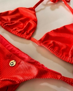 CONJUNTO RUBI - TOP DE CORTININHA E CALCINHA DE AMARRAR na internet