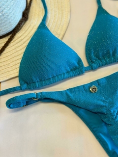 CONJUNTO BLUEBERRY - TOP CORTININHA E CALCINHA DE REGULAGEM - comprar online